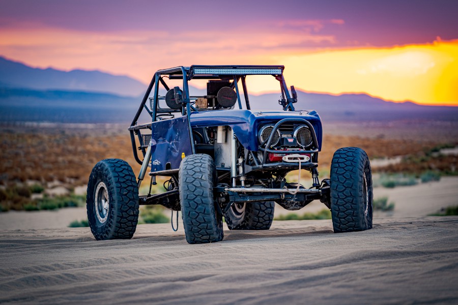Twisted Customs Crawler - Blue Bronco