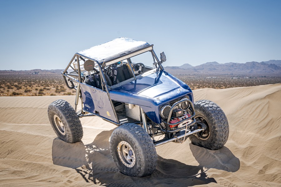 Twisted Customs Crawler - Blue Bronco